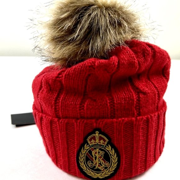 Ralph Lauren Accessories - Ralph Lauren Chunky Knit Scarf & Beanie Bundle